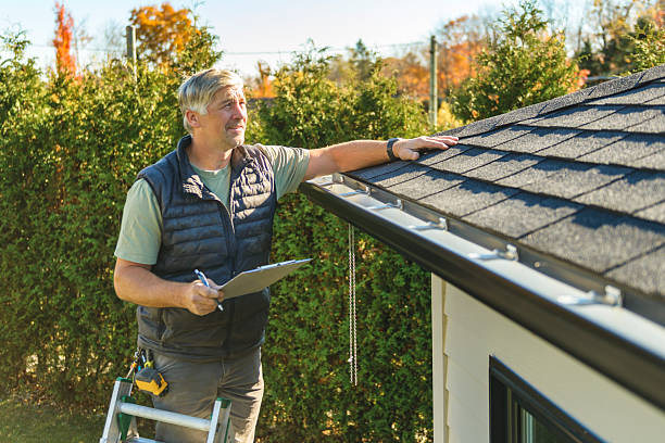 Professional Roofing technician working in New Hampton, NH